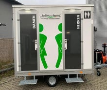 Toilettenwagen  mieten / Mobile Toilette / WC-Wagen Typ: 1&1