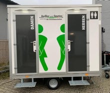 Toilettenwagen mieten / Mobile Toilette / WC-Wagen Typ: 1&1