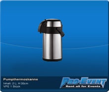 Pumpthermoskanne