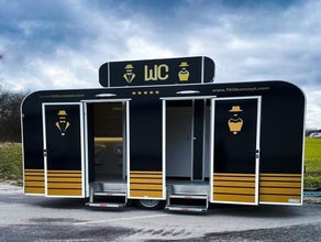 Toilettenanhänger - Toilettenwagen Retro