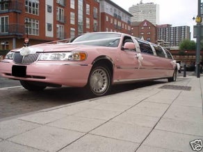 Stretchlimousine Pink Lincoln Town Car Strech limo