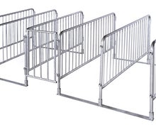 Einlassschleuse / Eingangsschleuse / Einlassgate / Gate / Absperrgitter
