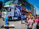 Paradetruck Doppelstock mobile VIP Lounge mit Bar