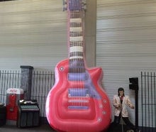 Gitarre - Aufblasbar - Rockmusik - Dekoration - Event