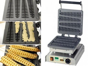 Waffeleisen für Waffeln am Stiel