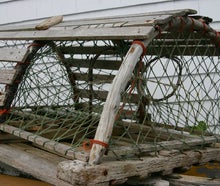 Hummerfangkasten, Hummerkäfig, Hummer, Fisch, Fischerei, Maritim