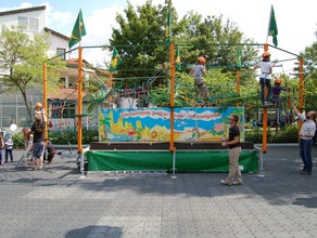 Kinder Niedrigseilgarten