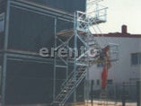Containertreppenanlagen 1. und 2. OG