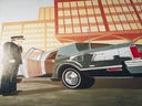 Cadillac Kulisse, Amerika, USA, Bühnenbild, Auto