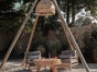 Bambus Lounge Sessel / Stuhl grau - Galerie - Bild 3