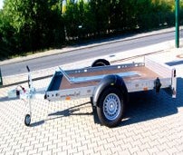 Anhänger, Motorradanhänger, Plattenanhänger 1500 kg