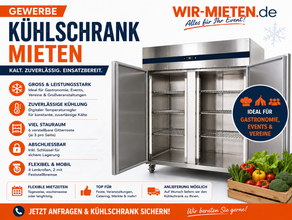 Gastro Kühlschrank oder Gefrierschrank - GN 2/1 - 1400 Liter - Edelstahl - 2 Türen bis 43°C Umgebungstemperatur