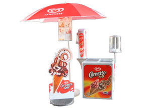 Cornetto Softeis Maschine