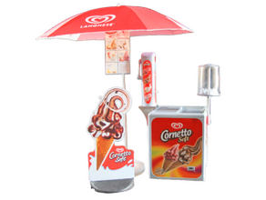 Cornetto Softeis Maschine