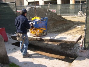 Vakuum-Hebegerät Benzin max. 2500 kg, Plattenheber
