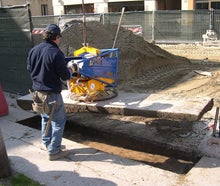 Vakuum-Hebegerät Benzin max. 2500 kg, Plattenheber