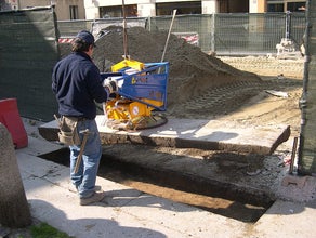 Vakuum-Hebegerät Benzin max. 2500 kg, Plattenheber