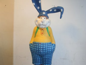 Osterhase Hase Ostern Frühlings-Figur Riesen-Figur Osterdeko