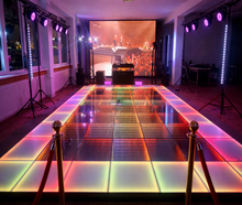 LED Tanzfläche mieten LED Dancefloor Disco-Boden 18qm