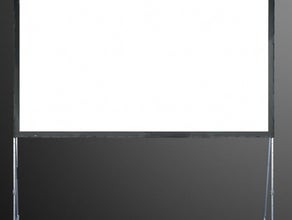 Stumpfl Monoblox32 300x230 cm Mobile Rückprojektion Fastfold Leinwand