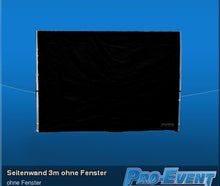 Seitenwand 3m ohne Fenster