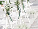 Klappstühle mieten in weiß Hochzeit Party Event Wedding freie Trauung - Galerie - Bild 1
