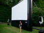 OPEN AIR KINO PAKET mit AIRSCREEN + 2k 3-Chip DLP Projektor 20.000 ANSI Lumen - Galerie - Bild 2