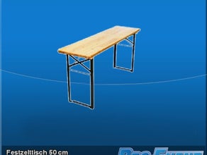 Festzelttisch 50 cm