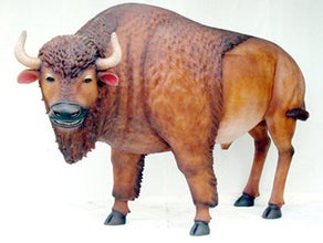 Bison Figur, Indianer, Wilder Westen, Büffel, Tier