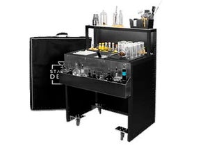 Cocktailbar OMEGA 90 / Modell: Outdoor - white