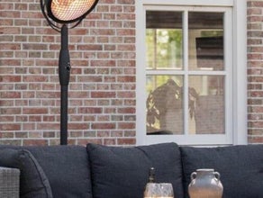 Terrassenstrahler - Terrassenheizung - Infrarotheizung - 2,1kw Sunred Indus Halogen