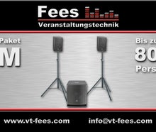 Komplettpaket, PA Anlage, Tonanlage zu Mieten für 80 Personen von LD Systems