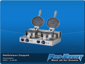 Waffeleisen Doppelt