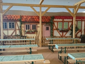 Fachwerkhaus Kulissen - Hausfassaden - Fachwerkhäuser - Fachwerkhaus - Event - Dekoration