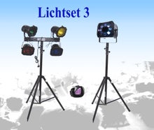 Lichtanlage mit LED Effekt und Discolicht, ideal für jede Party