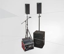 Günstige Sound-Anlage, Lautsprecher, Komplettsystem inkl. Aufbauvideo