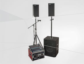 Günstige Sound-Anlage, Lautsprecher, Komplettsystem inkl. Aufbauvideo