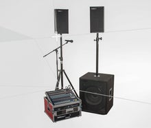 Günstige Sound-Anlage, Lautsprecher, Komplettsystem inkl. Aufbauvideo