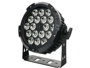 4 Stück Outdoor IP65 LED Floorspot mit 180 Watt mit RGBW Farbmischung / kann auch aufgehängt werden / DMX-steuerbar / wasserdicht