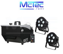 Lichtset H  LED Lichtanlage Scheinwerfer Lichttechnik Licht Bodennebelmaschine