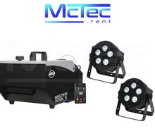 Lichtset H LED Lichtanlage Scheinwerfer Lichttechnik Licht Bodennebelmaschine