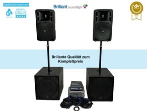 DJ-PA-Anlage mieten · Leistungsstarkes Sound-System für 100–300 Personen