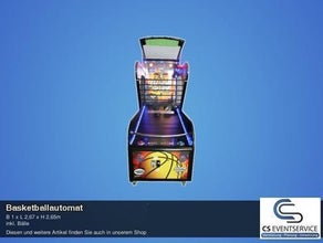 Basketball Spielautomat Wurfautomat Sportmodul