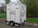 Toilettenwagen Nr. 4  mit Tank !! anschlußfrei mit Damen / Herrenabteilung