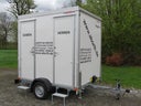 Toilettenwagen Nr. 4 mit Tank !! anschlußfrei mit Damen / Herrenabteilung - Galerie - Bild 1