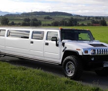 Hummerlimo H2 weiss Limousine