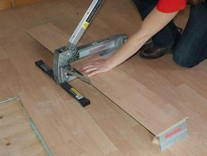 Parkett-/Laminatschneider bis 22 cm Schnittbreite