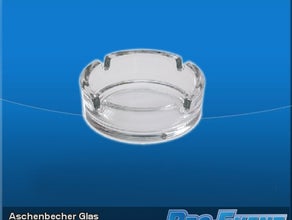 Aschenbecher Glas