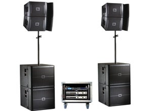 Prof. Beschallungsanlage JBL VRX 932 Line Array PA Anlage