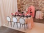 Samt Stuhl PARIS schwarz/weiss gold/rose weds4rent - Galerie - Bild 3